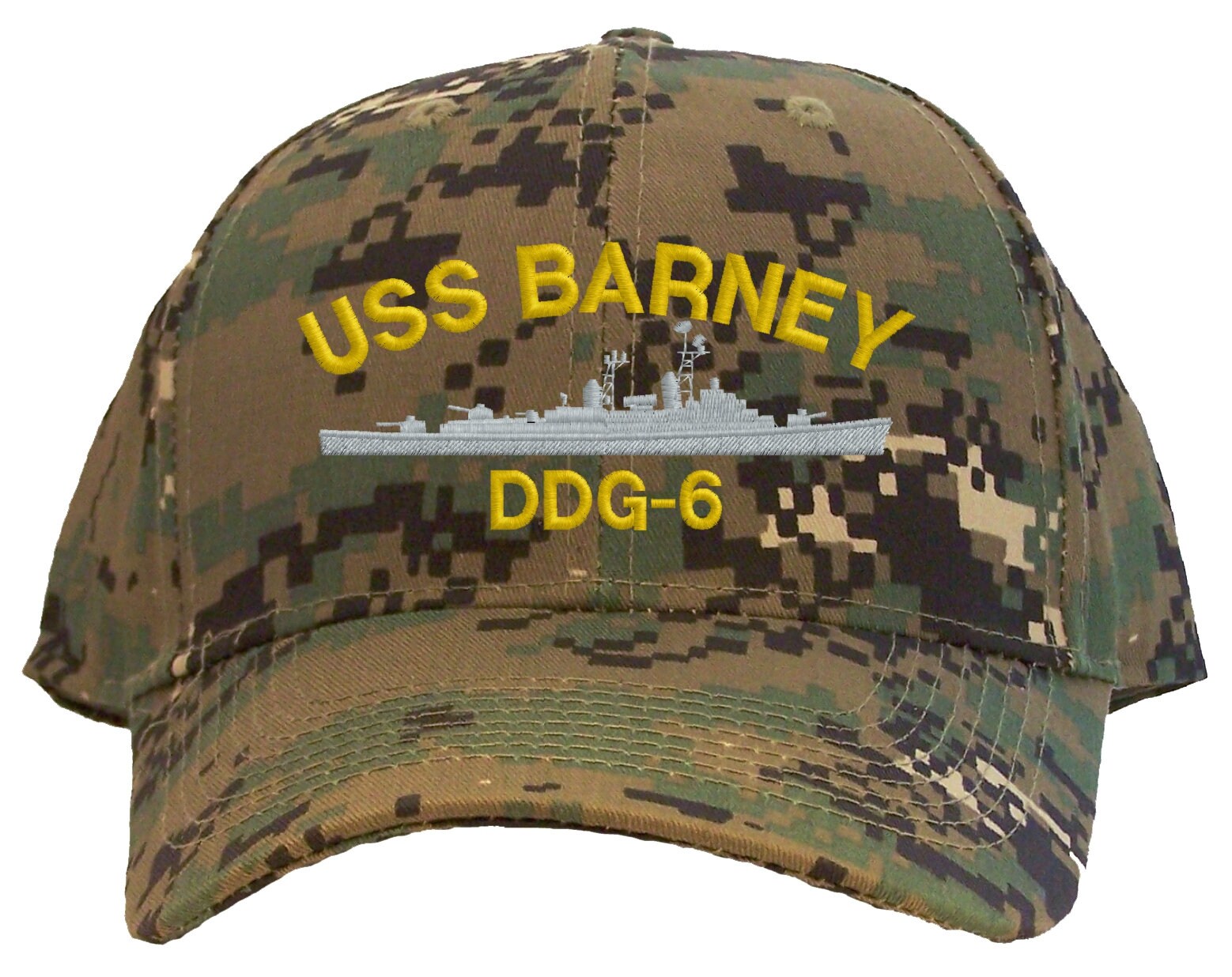 USS Barney DDG-6 Embroidered Baseball Cap | Great Gift for Veteran ...