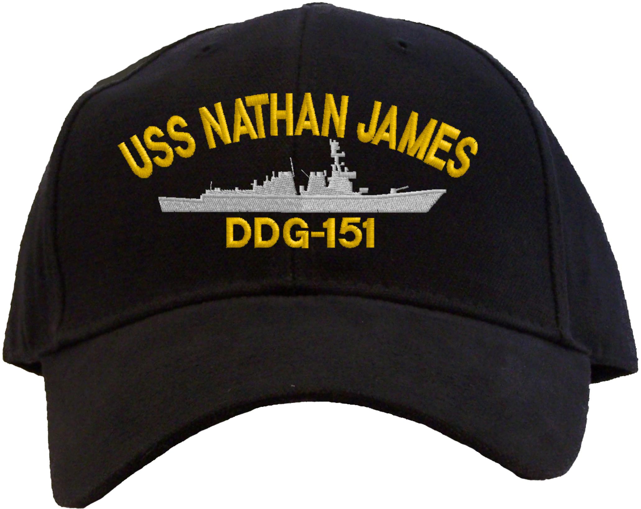 USS Nathan James DDG-151 Baseball Cap Embroidered/the Last Ship - Etsy