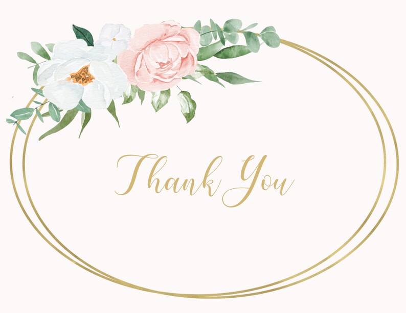 Oval Floral Frame Baby Shower Thank You NotesBaby Shower Thank You NotesSpringtime NotesFloral Thank You NotesBaby Shower Notes