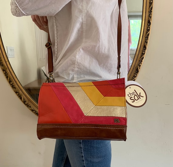 The Sak Iris NWT 3 Way Demi Cross Body Shoulder Bag Clutch Etsy Israel