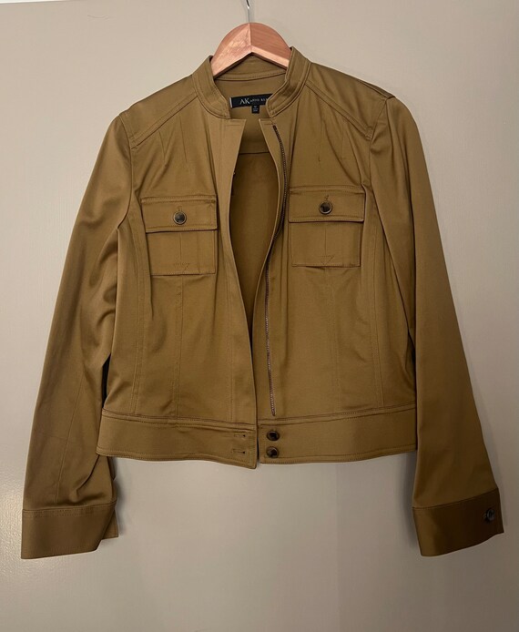 Anne klein denim jacket hot sale