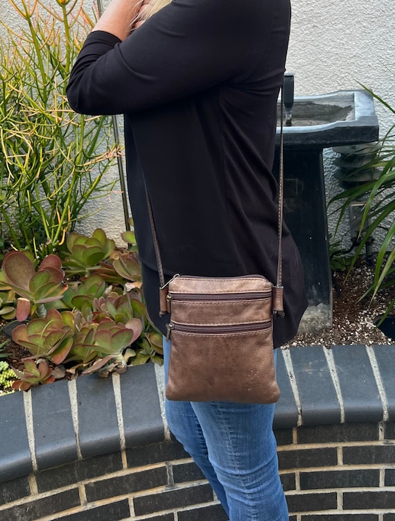 Vera pelle cross body bag Clearance