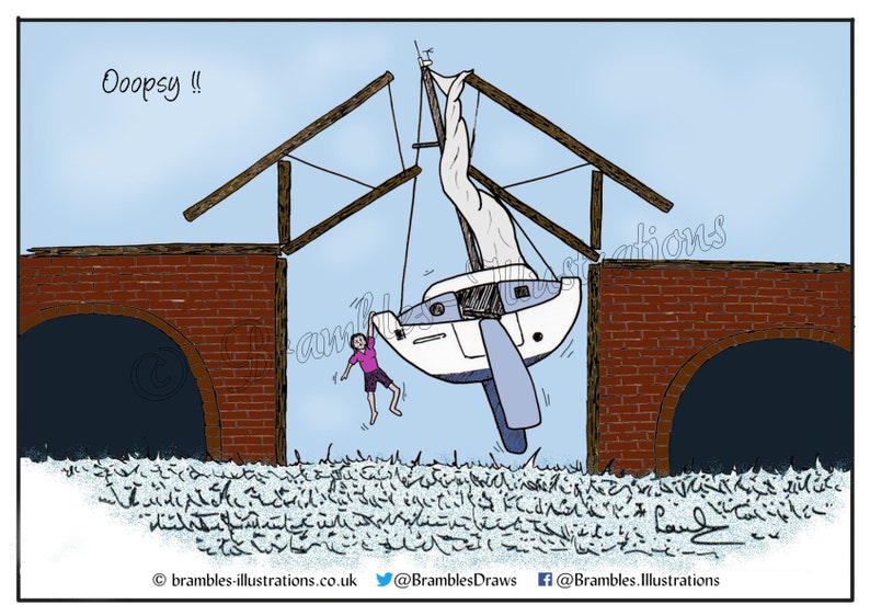 Sailing Cartoons Party Boat - Etsy