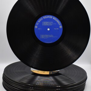 DISQUES EN VRAC pour l'art ou l'artisanat, 33 tr/min (12 pouces) SANS jaquettes