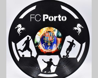 FC Porto Soccer, S263 Custom Laser Cut Vinyl Records Wall Art