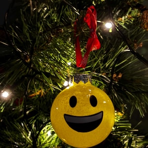 Emoji Weihnachtskugel