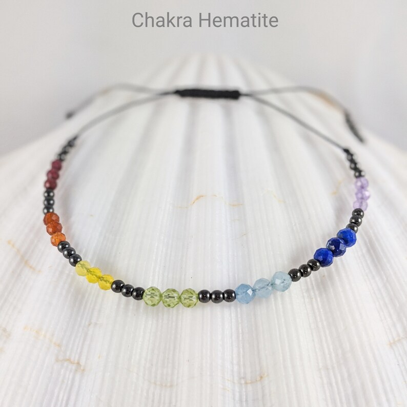 Intention Bracelet Beautiful Delicate Adjustable Genuine Gemstone Bracelets Chakra Bracelet Yoga Bracelet NEW! Minimalist Bracelet