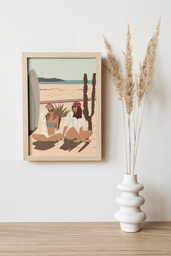 Ilustración Digital PERSONALIZADA a partir de FOTO, Retrato de pareja, Ilustración de novios, Regalo de aniversario o boda, fondo ILUSTRADO