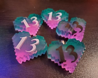 Bisexual Pride Popsicle Necklaces Made with Resin Can Be Key Chain As Well Lesbian