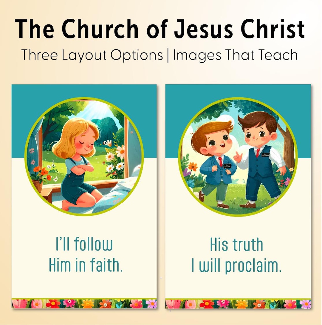 The Church of Jesus Christ | Effective Images | Three Options | Singing ...