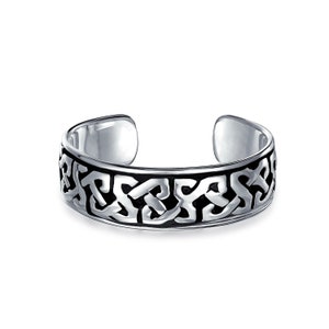 Women’s Sterling Silver Trinity Knot Birthstone Ring – Personalized Celtic CZ Ring, Size 9.75