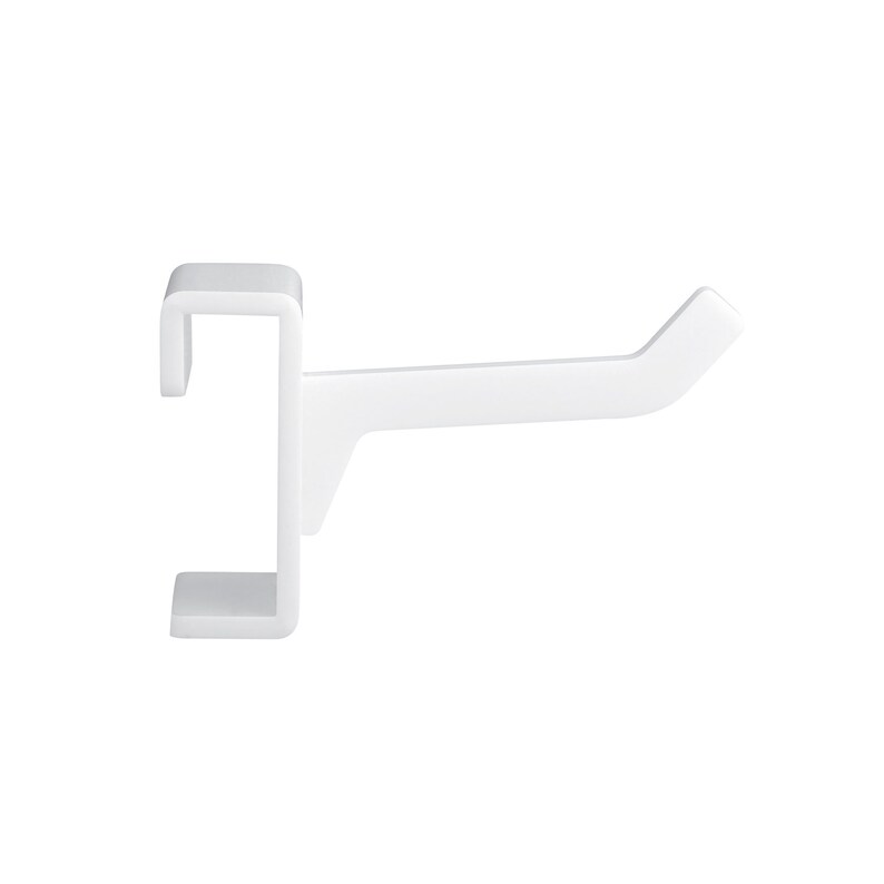 White Rotating Countertop Display Rack Shelves Hooks Retail Etsy