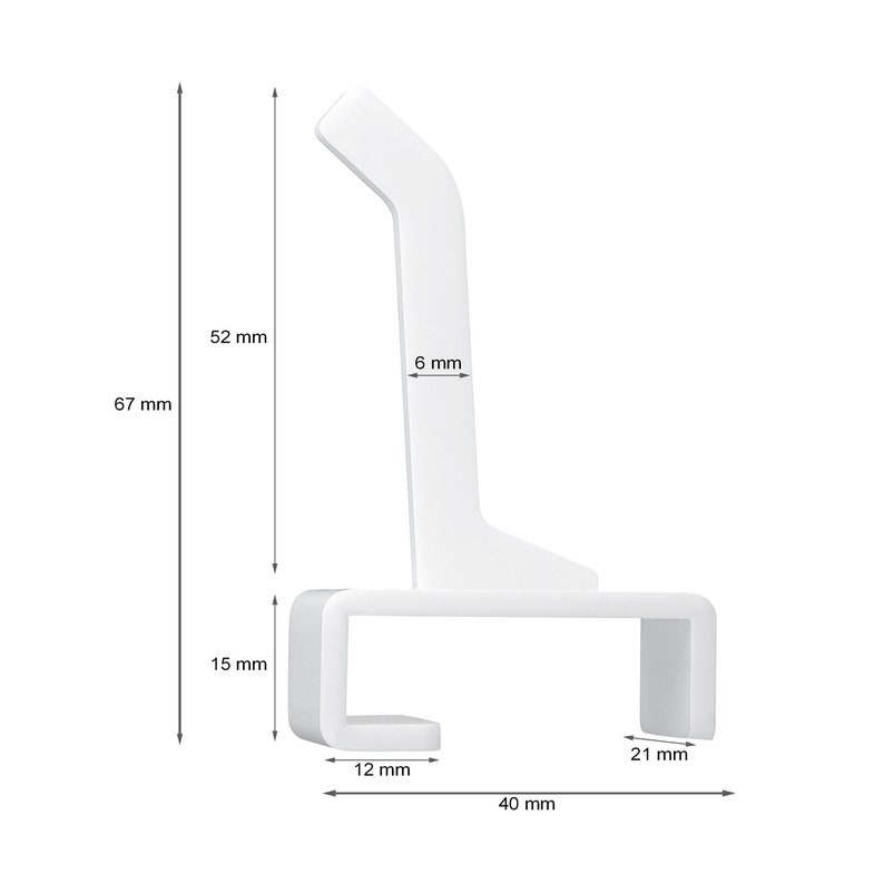 White Rotating Countertop Display Rack Shelves Hooks Retail Etsy