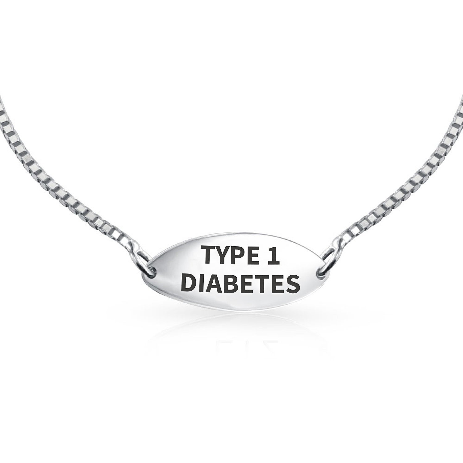 Personalized Delicate Thin Oval Medical Identification Alert - Etsy