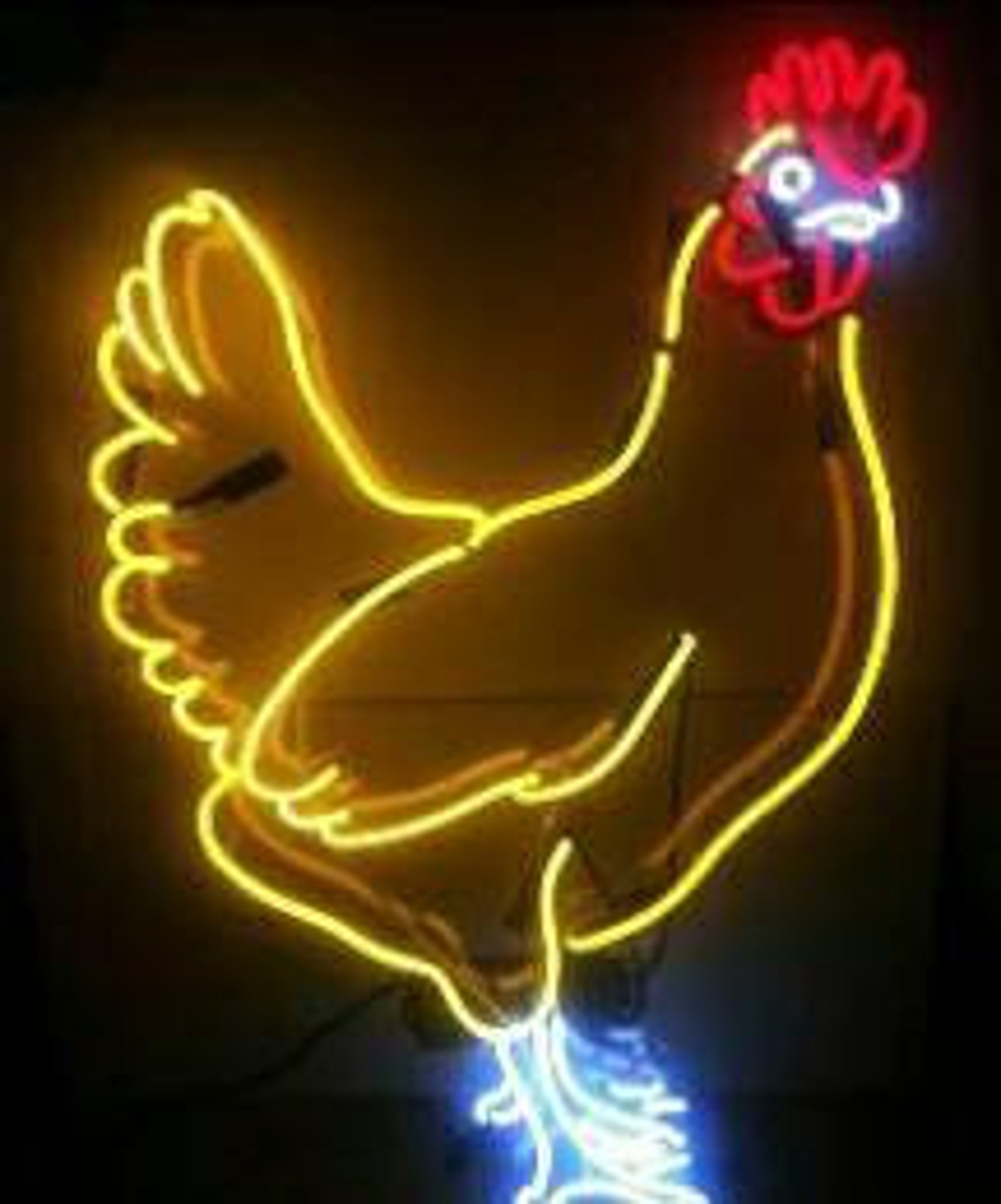 Chicken Chick Hen LED Neon Sign Light Art Custom Made Etsy