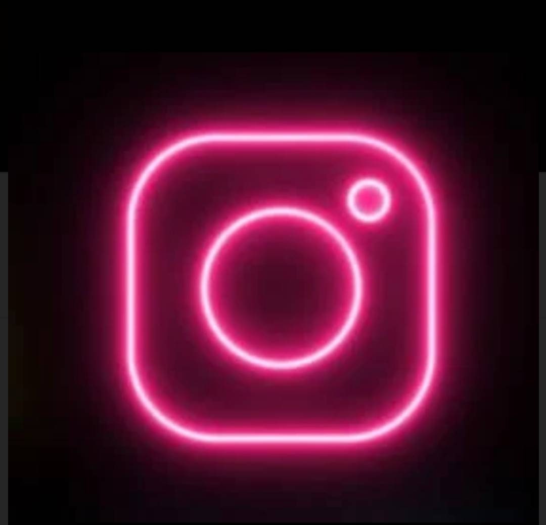 Instagram Icon Logo LED Neon Light Sign/lamp UK Custom Made - Etsy