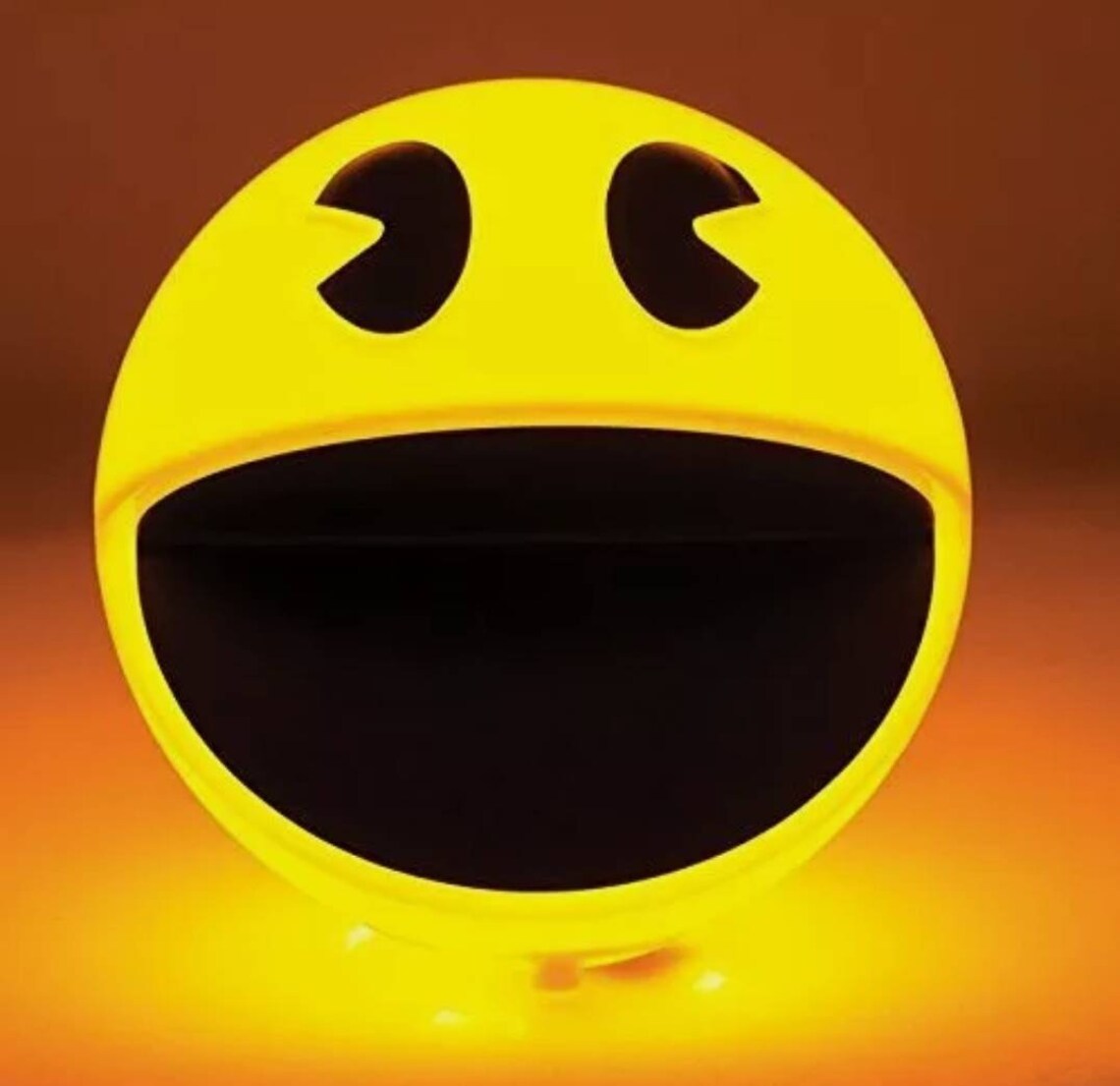 Pac-man Lamp With Sound Vintage Retro Game Decor Office - Etsy