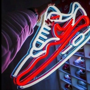 Lampada al neon in acrilico LED Nike Trainer Sneaker