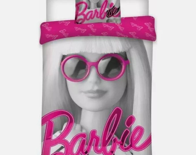 Official Barbie Duvet Cover Set Reversable Etsy