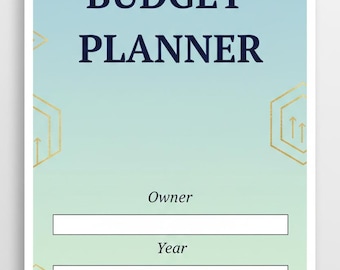 Druckable Budget Planer Journal (PDF Download