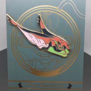 Warframe-inspired Kavat pin!