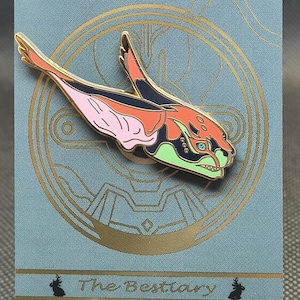 Warframe-inspired Kavat pin!