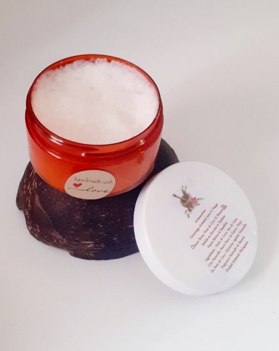Handcrafted Scrub Exfoliating Sweetness For The Face Coconut Etsy