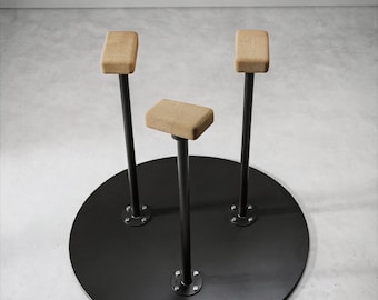 Handstand Canes with Rotating Blocks, Handstand Props, Balance Trainer, Gymnastics Blocks