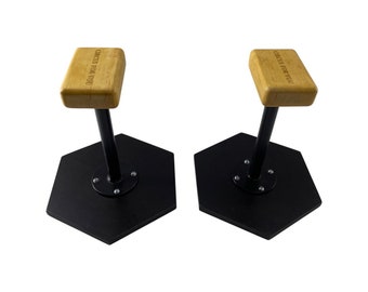 Handstand canes separate static on hexagonal base