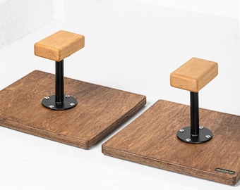 Handstand Canes on Square Base, Handstand Props, Gymnastics Blocks, Circus Equipment, Bodyweight Training