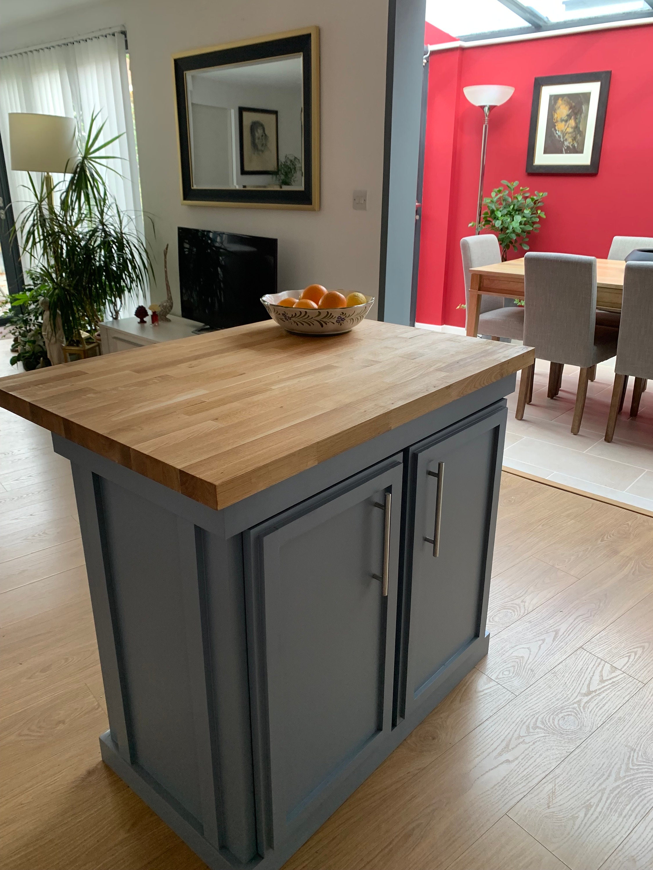 Kitchen Island Breakfast Bar Etsy UK