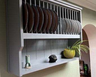 The Osbourne handmade plate rack storage available in your chosen f&b colour