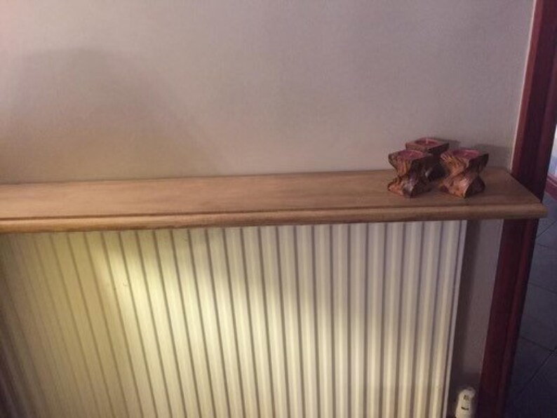 Handcrafted Solid Pine Radiator Shelf With Brackets Etsy UK