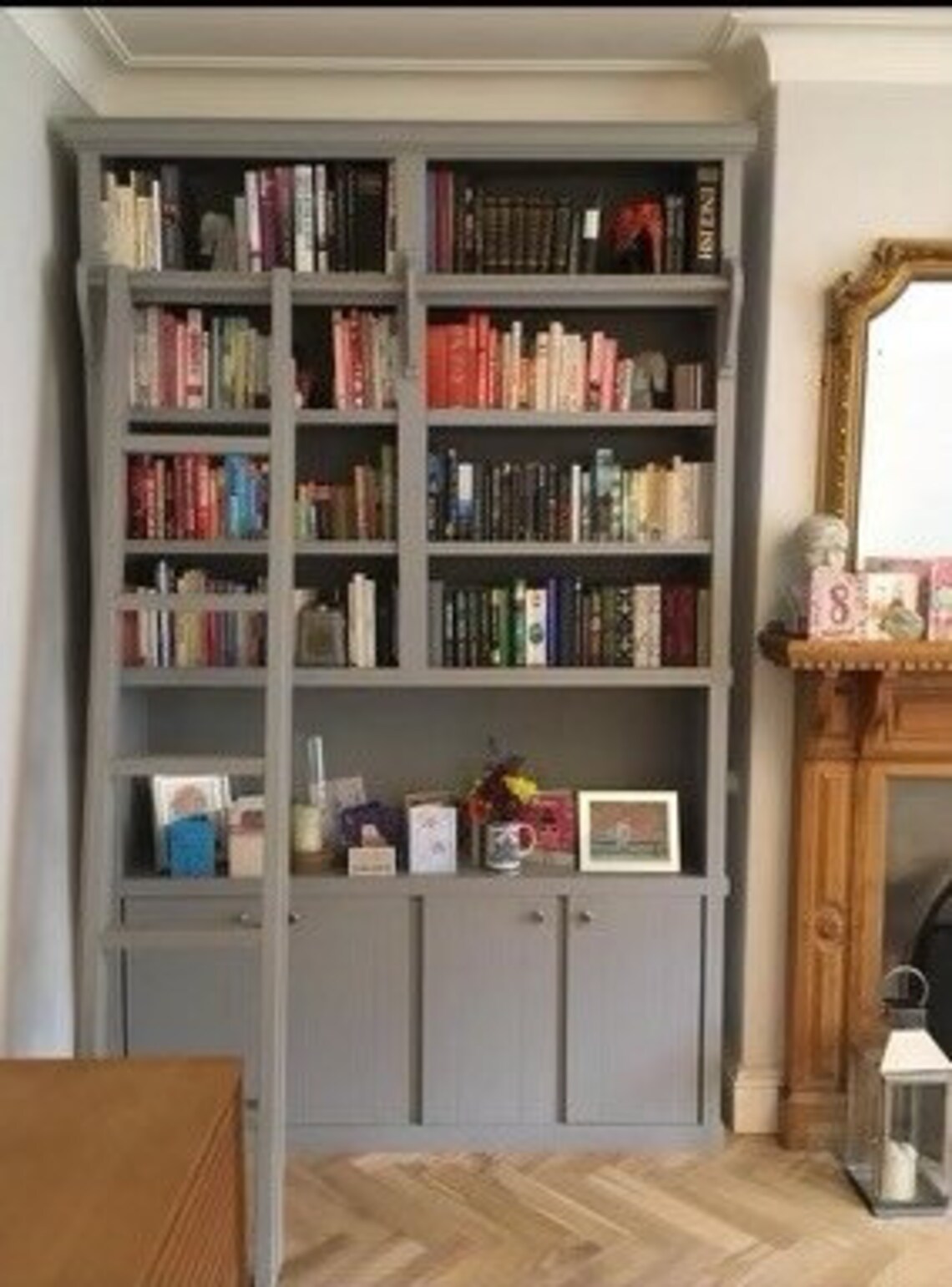 The Edinburgh Handcrafted Bookcase Library Booknook Storage Etsy UK