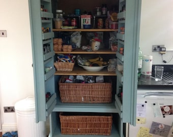 The Dix Handcrafted pantry finished in your chosen farrow and ball colour - DEPOSIT OPTION AVAILABLE