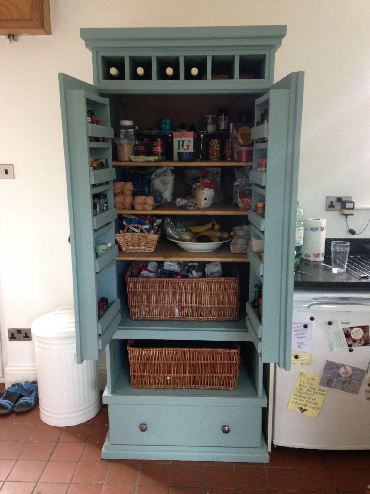 Used cheap larder cupboard