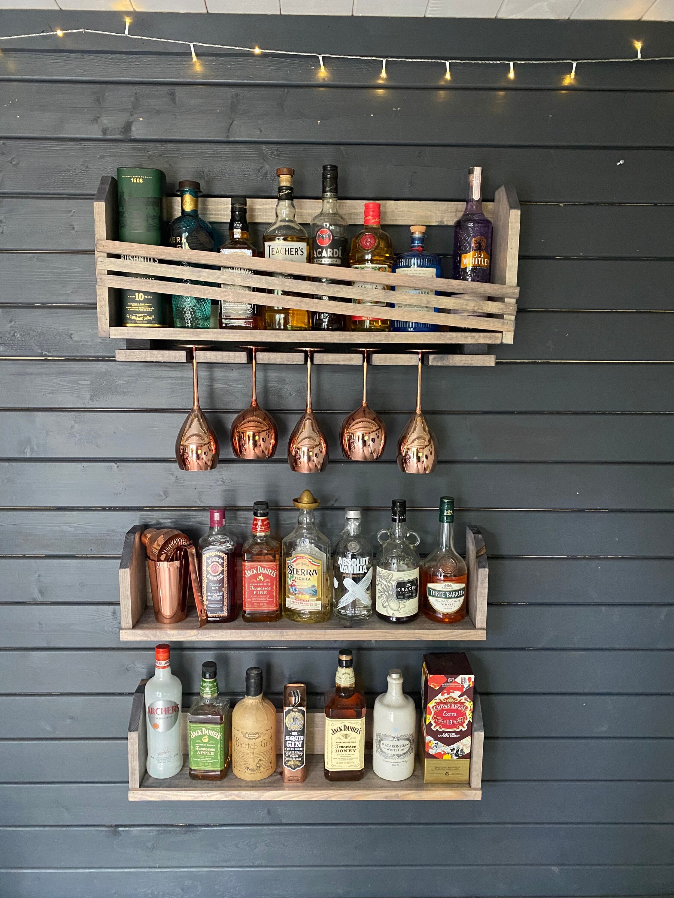 estantes para bebidas