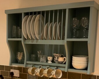 The Leabrook handmade plate rack storage