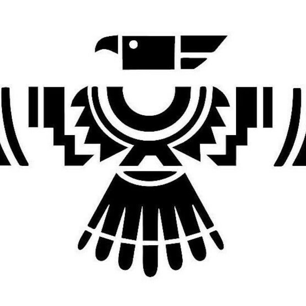 Thunderbird Native American Vinyl Decal Indian Tribal Car Truck + Buy 1 Get 1