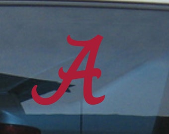 Alabama Crimson Tide Bama NCAA Vinyl Decal Sticker Car Window