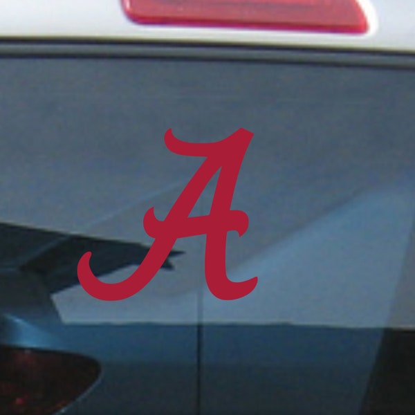 Alabama Crimson Tide Bama NCAA Vinyl Decal Sticker Car Window