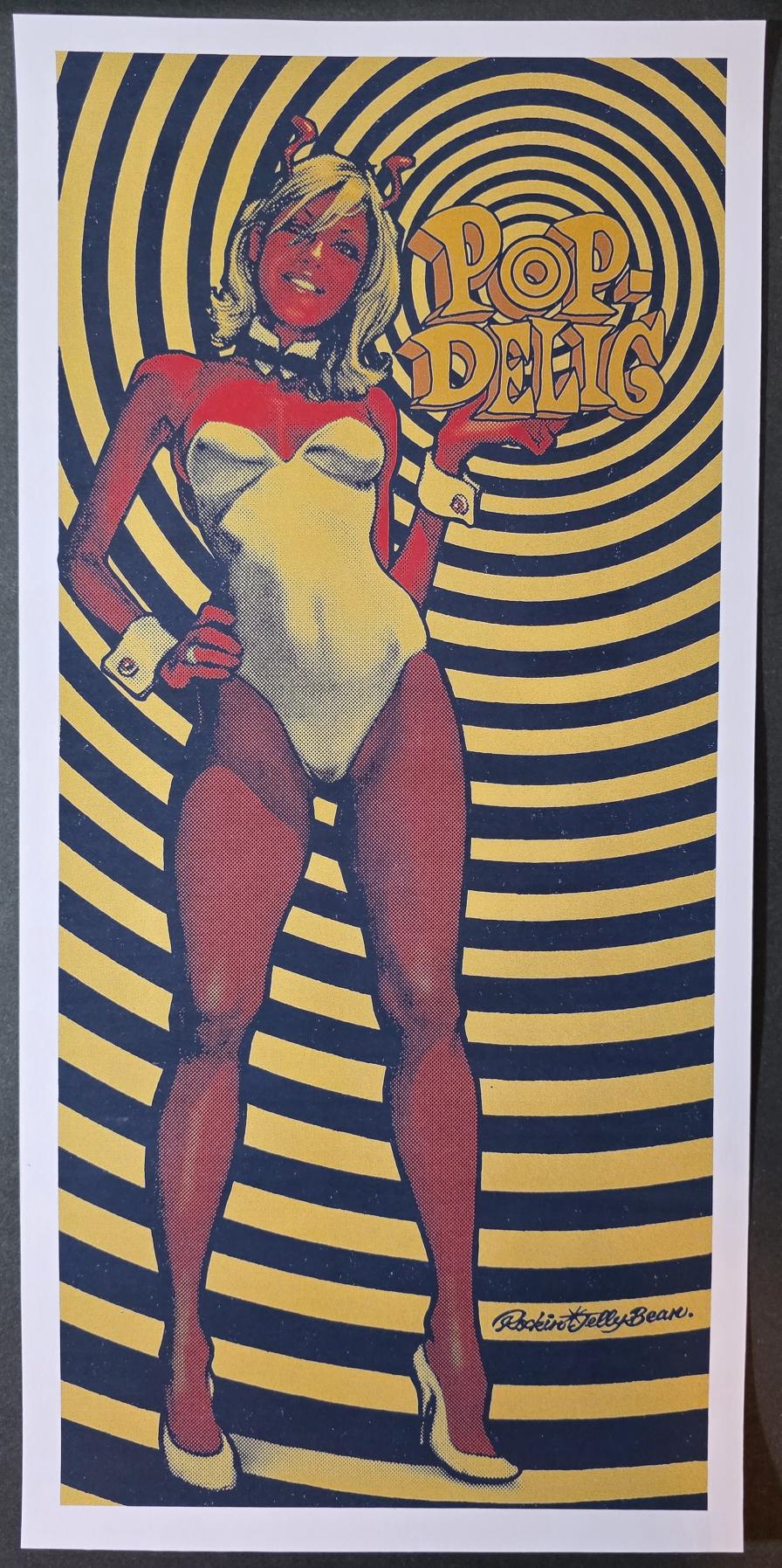 Rockin Jelly Bean Pop-delig Retro Girl POSTER Promotional Use Only