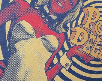 Rockin Jelly Bean Pop-delig Retro Girl POSTER Promotional Use Only
