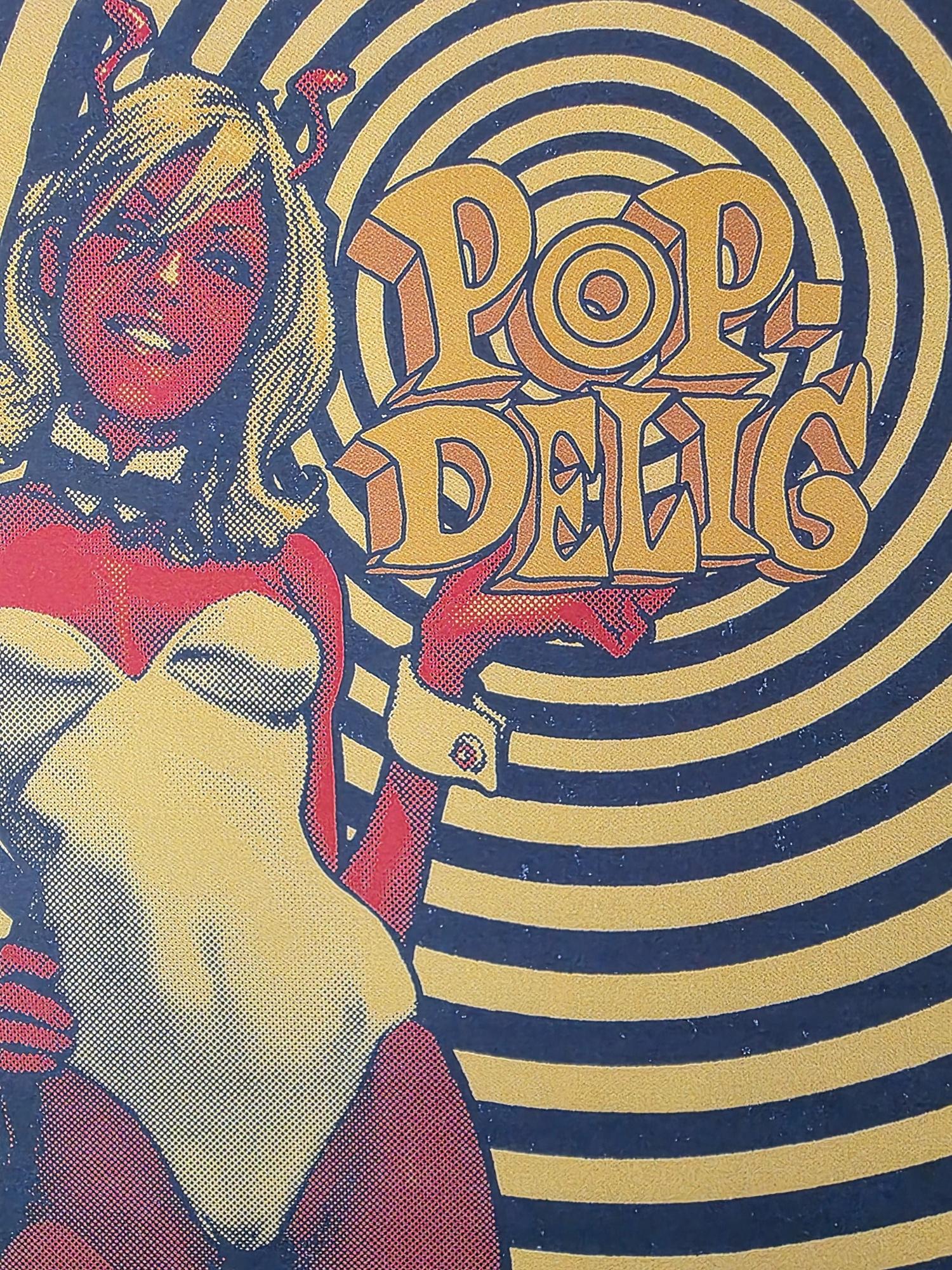 Rockin Jelly Bean Pop-delig Retro Girl POSTER Promotional Use Only