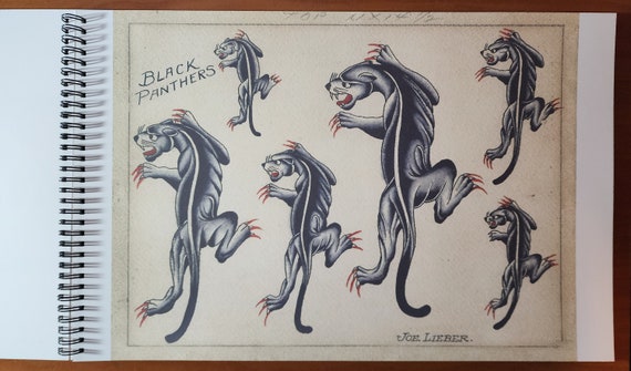 Brooklyn Joe Lieber Traditional Vintage Style Tattoo Flash