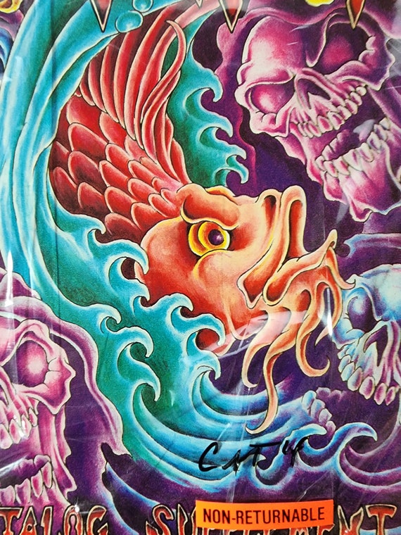 1991-92 Spaulding & Rogers Rare, Original Tattoo Supply's Catalog