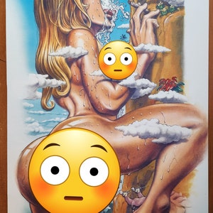 Rockin Jelly Bean Mountain, Canyon Girl POSTER Japanese Style "Promotional Use Only"