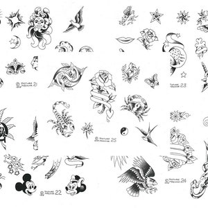 1975 Picture Machine Spaulding & Rogers Traditional Vintage Tattoo ...