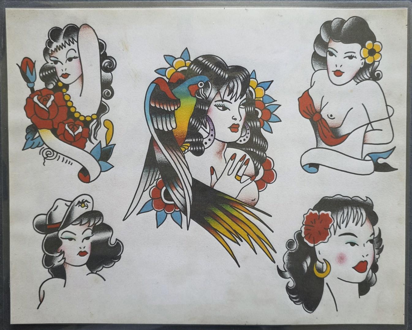 K*o様 スポルディング&ロジャース　TATTOO FLASH K*o様 スポルディング&ロジャース TATTOO FLASH ORIGINAL Vintage 1976