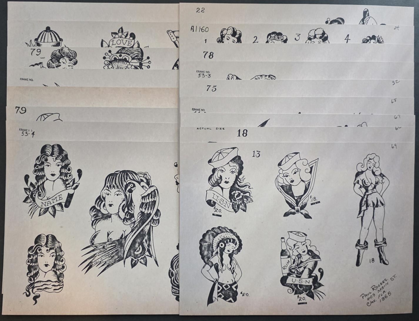 K*o様 スポルディング&ロジャース　TATTOO FLASH Amazon.com : 1975-76 Picture Machine Spaulding & Rogers